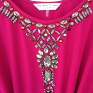 NEW Beautiful jeweled Trina Turk Dress